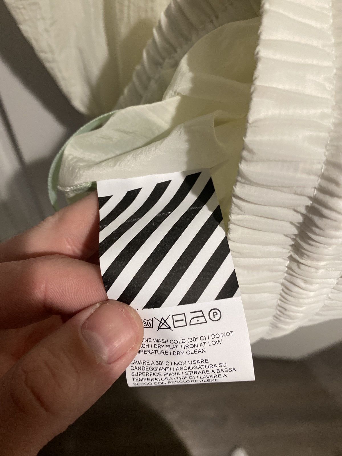 Off-White Off white translucent jogger set Size US L / EU 52-54 / 3 - 12 Thumbnail