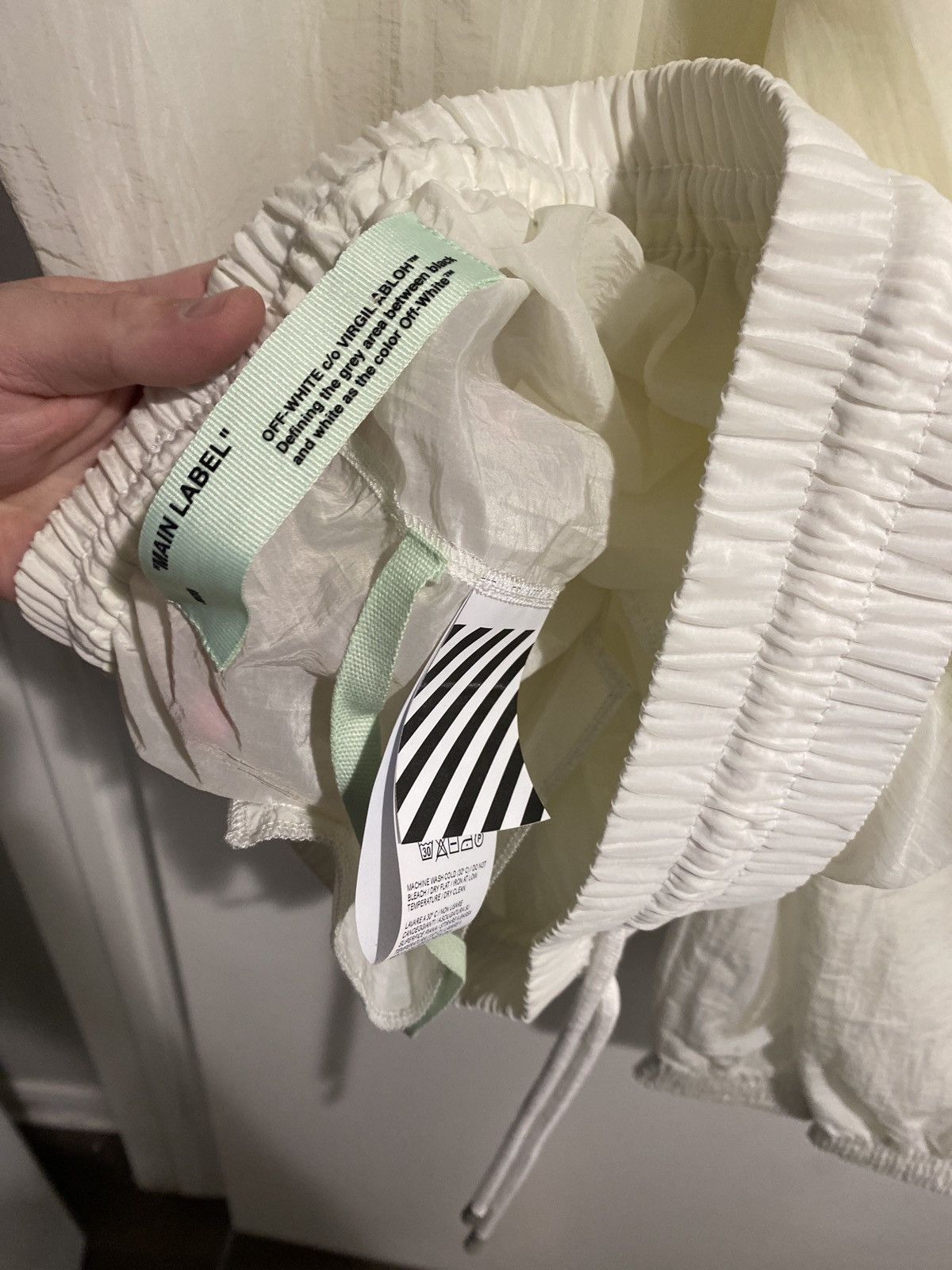 Off-White Off white translucent jogger set Size US L / EU 52-54 / 3 - 11 Thumbnail