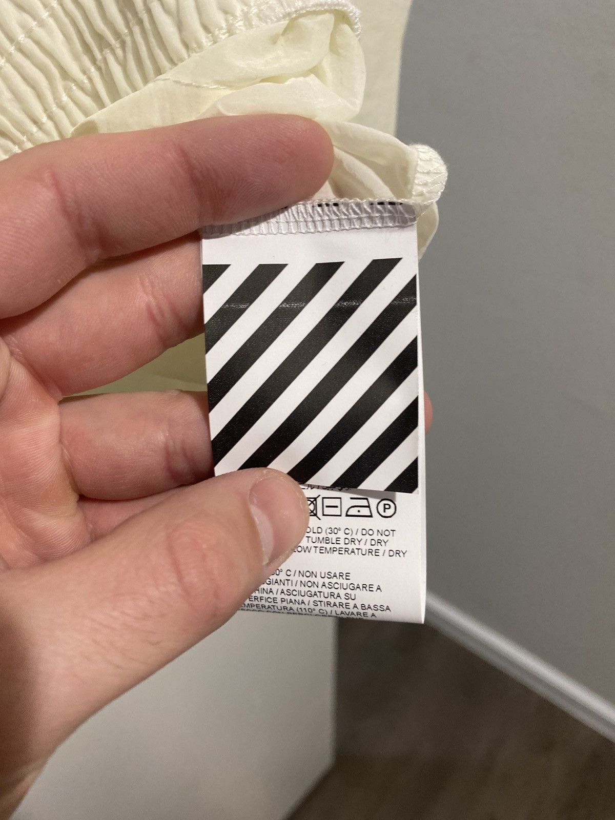 Off-White Off white translucent jogger set Size US L / EU 52-54 / 3 - 5 Thumbnail