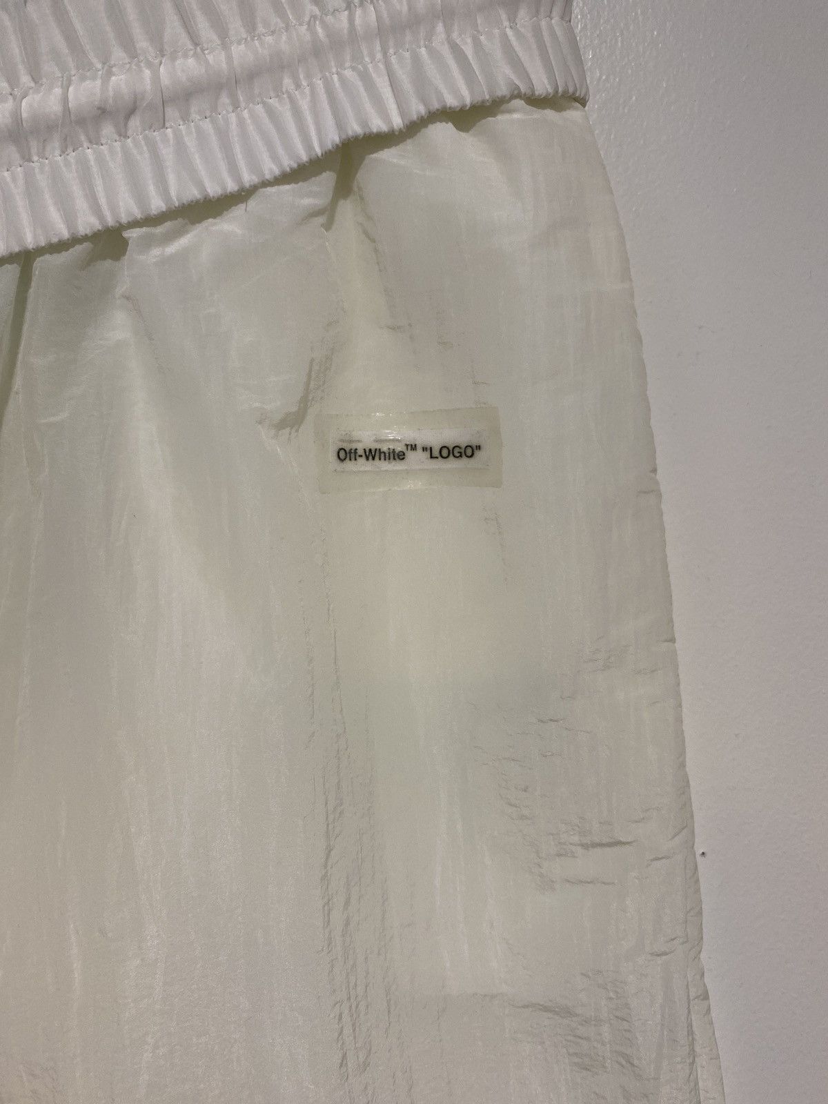 Off-White Off white translucent jogger set Size US L / EU 52-54 / 3 - 20 Thumbnail