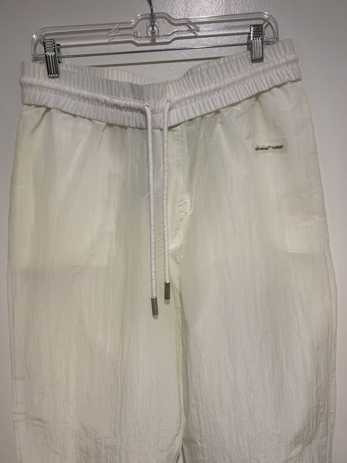 Off-White Off white translucent jogger set Size US L / EU 52-54 / 3 - 17 Thumbnail
