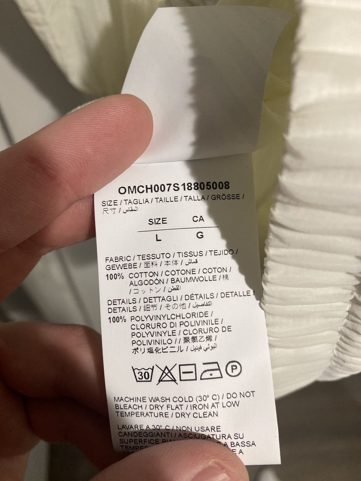 Off-White Off white translucent jogger set Size US L / EU 52-54 / 3 - 13 Thumbnail