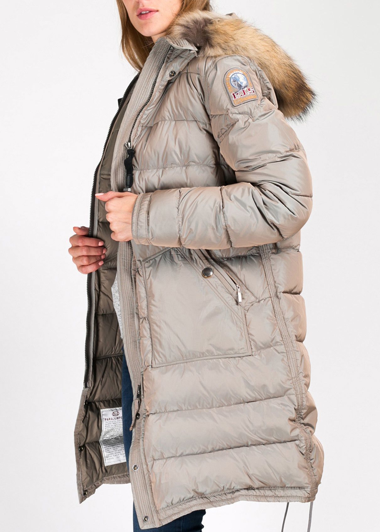 Parajumpers Light Long Bear Lightweight Hooded Down Jacket