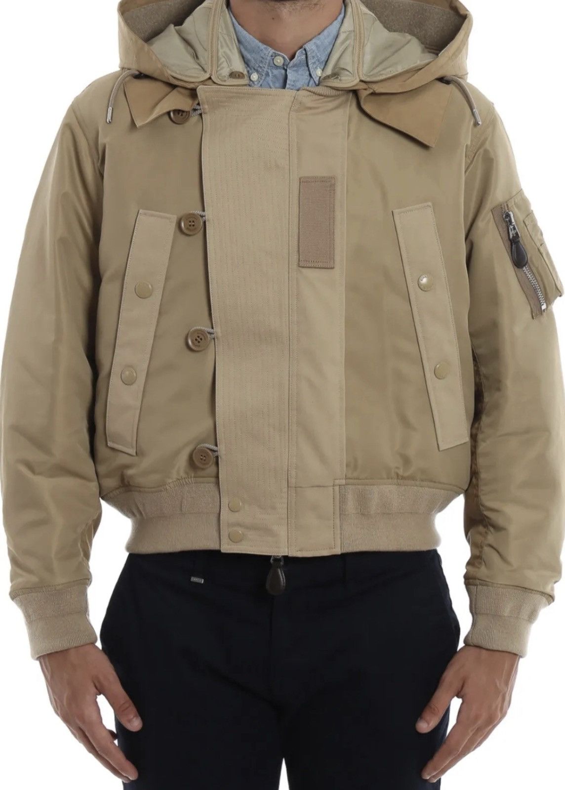 Burberry Burberry 2019 Flight Jacket/Bomber, Size 48/L Size US M / EU 48-50 / 2 - 2 Thumbnail