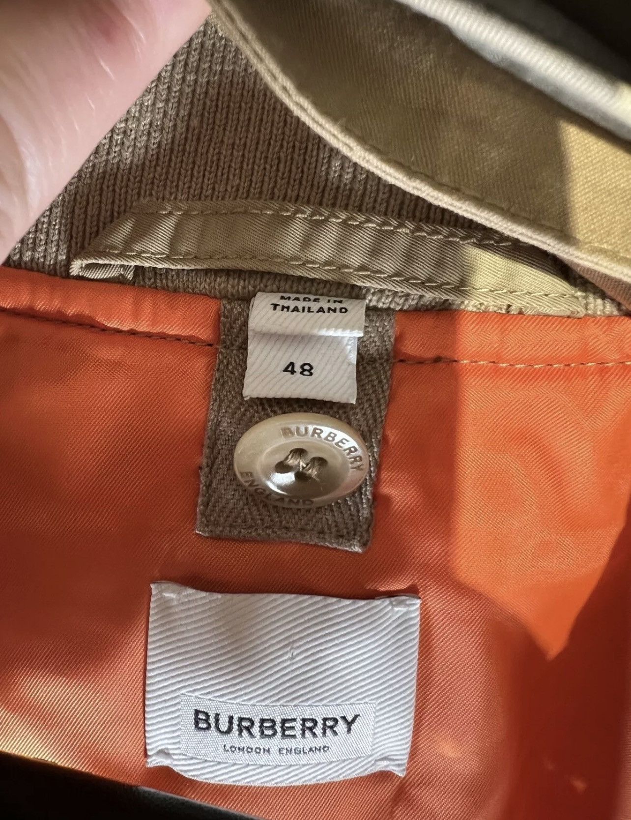 Burberry Burberry 2019 Flight Jacket/Bomber, Size 48/L Size US M / EU 48-50 / 2 - 19 Thumbnail