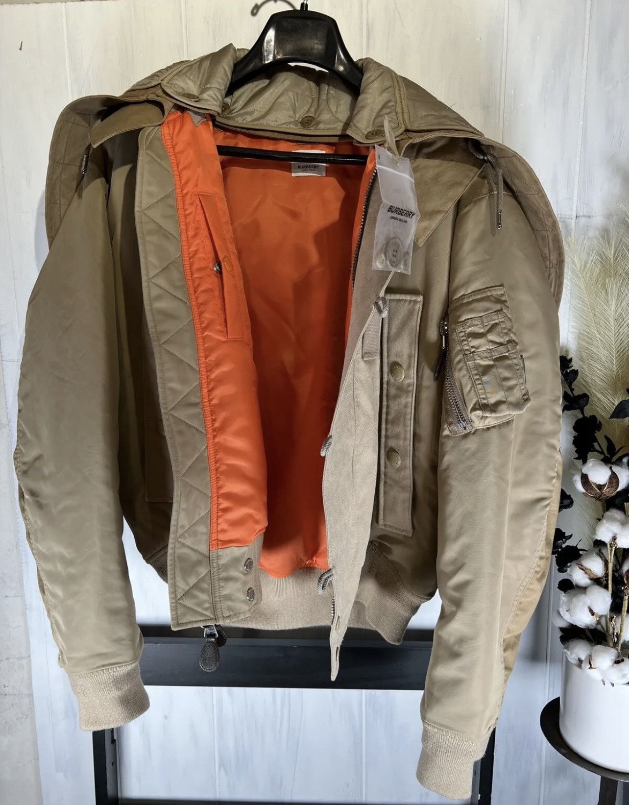 Burberry Burberry 2019 Flight Jacket/Bomber, Size 48/L Size US M / EU 48-50 / 2 - 7 Thumbnail