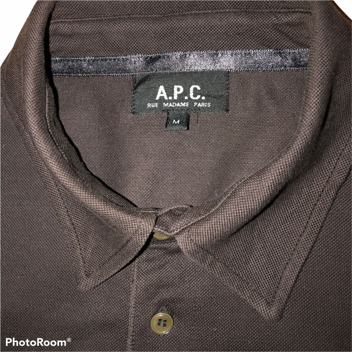 A.P.C. A.P.C Polo Shirt Long Sleeve Size US M / EU 48-50 / 2 - 2 Thumbnail