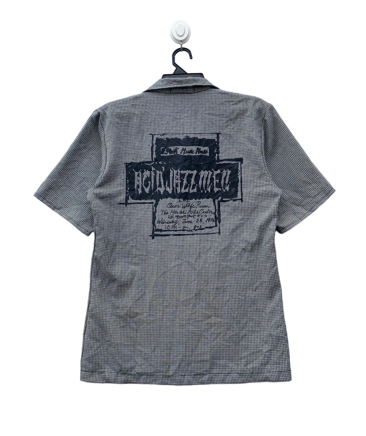 Japanese Brand Acid Jazz Men sasaki checkered peinted logo button up shirt Size US M / EU 48-50 / 2 - 1 Thumbnail