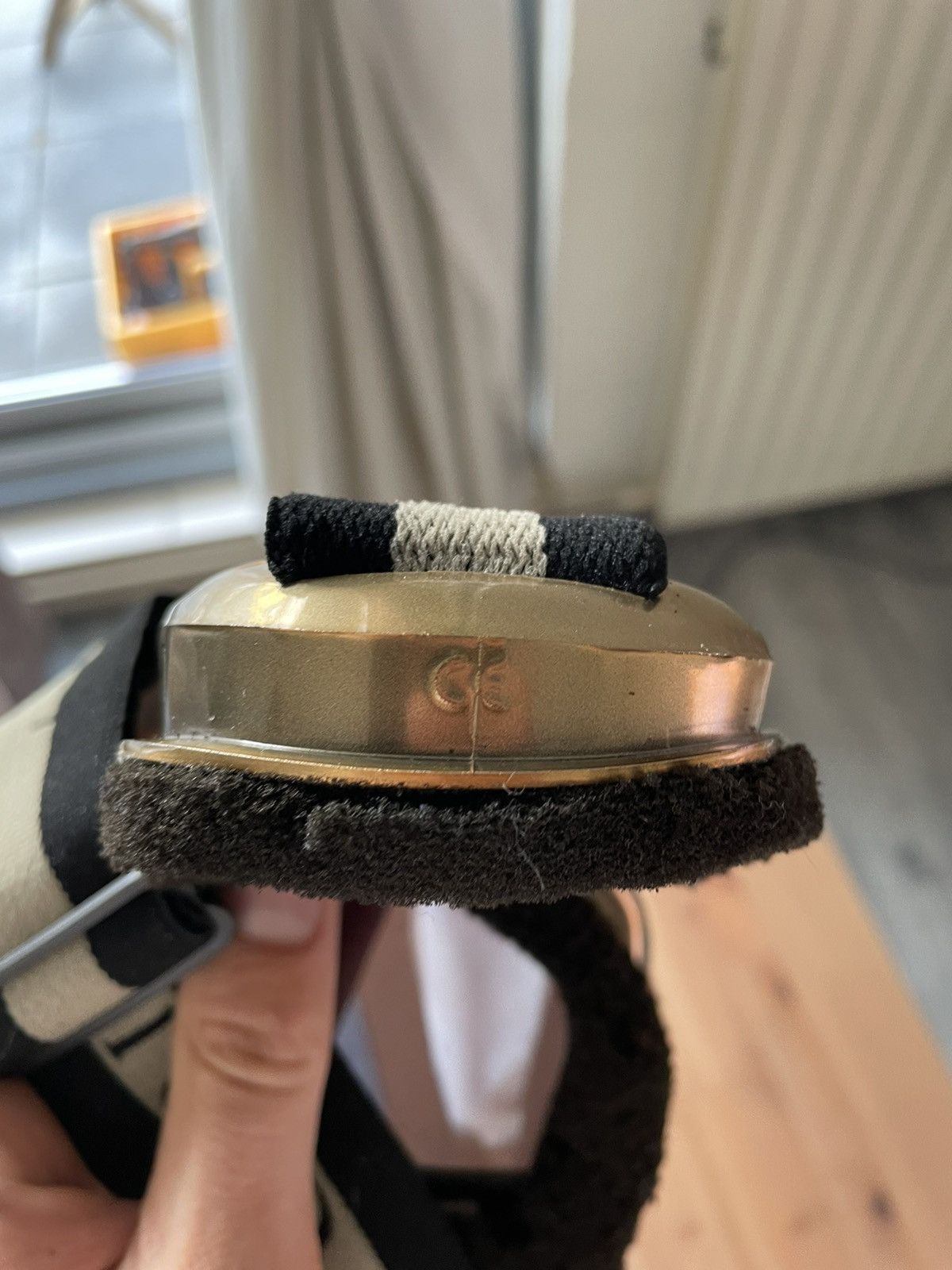 Gucci Gold and Black Ski Goggles Size ONE SIZE - 6 Thumbnail