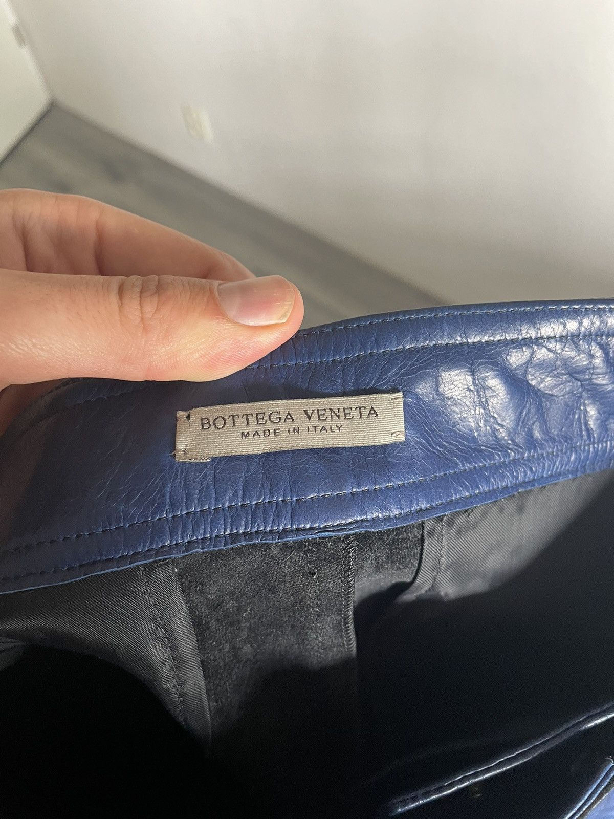 Bottega Veneta FW2016 Leather Biker Pants Size US 33 - 14 Thumbnail