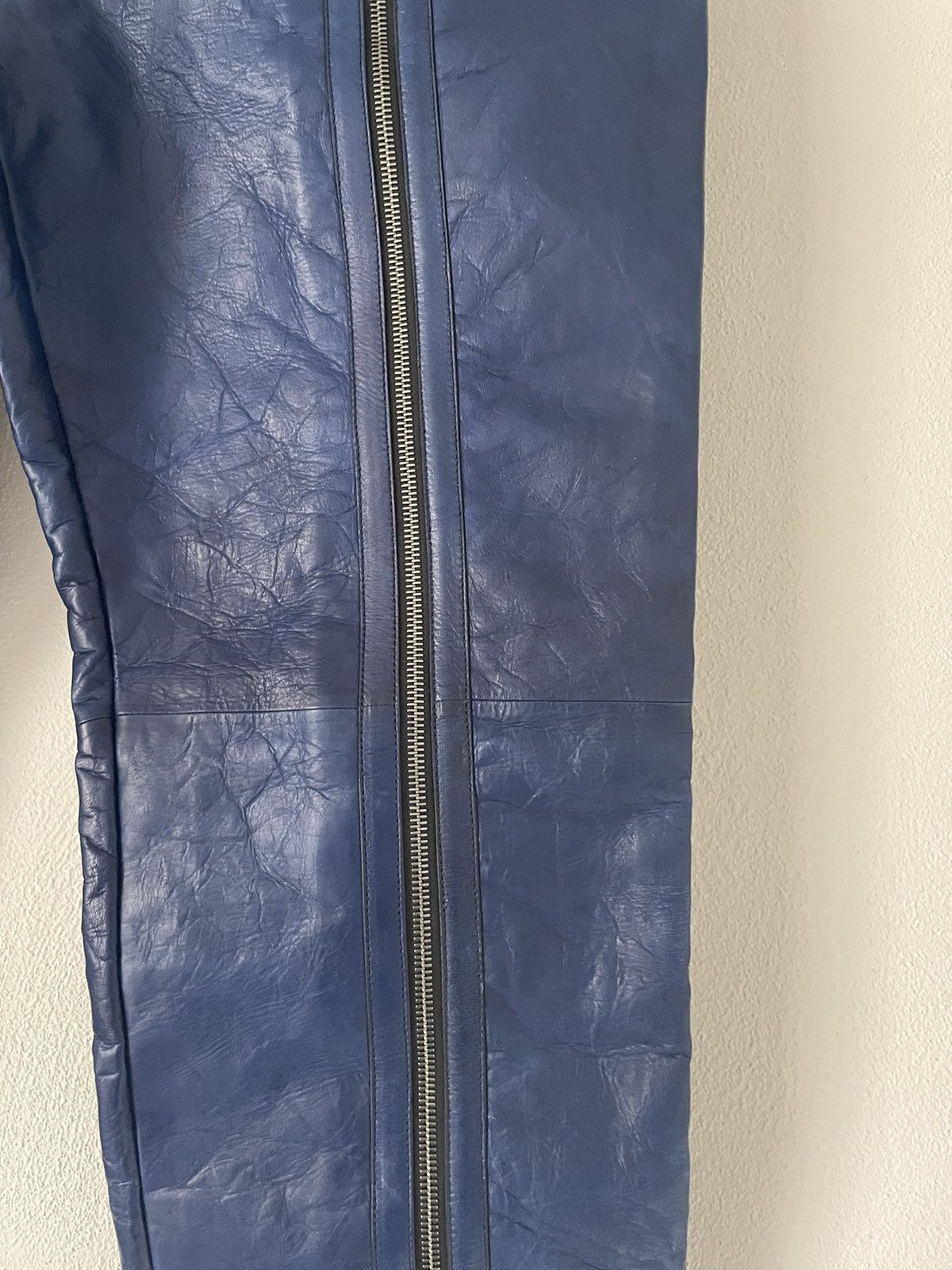 Bottega Veneta FW2016 Leather Biker Pants Size US 33 - 6 Thumbnail