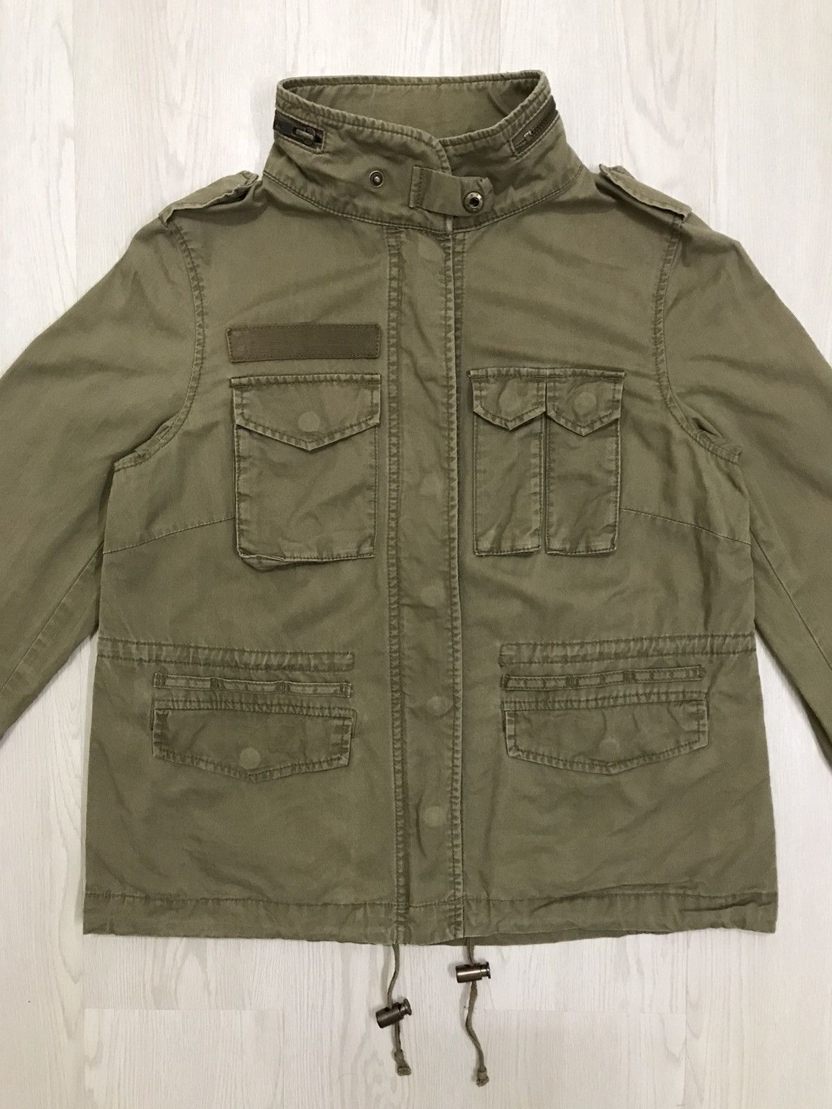 Japanese Brand × Vintage Vintage Military Jacket For Women Marshmallow Crown Size S / US 4 / IT 40 - 3 Thumbnail