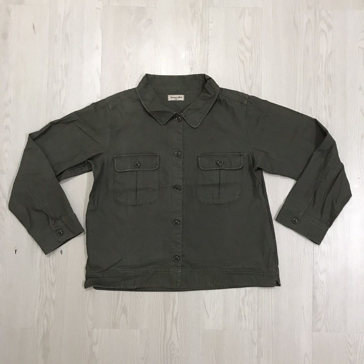 Japanese Brand × Vintage Vintage Samansa Mos2 Japan Army Shirt Size M / US 6-8 / IT 42-44 - 1 Thumbnail