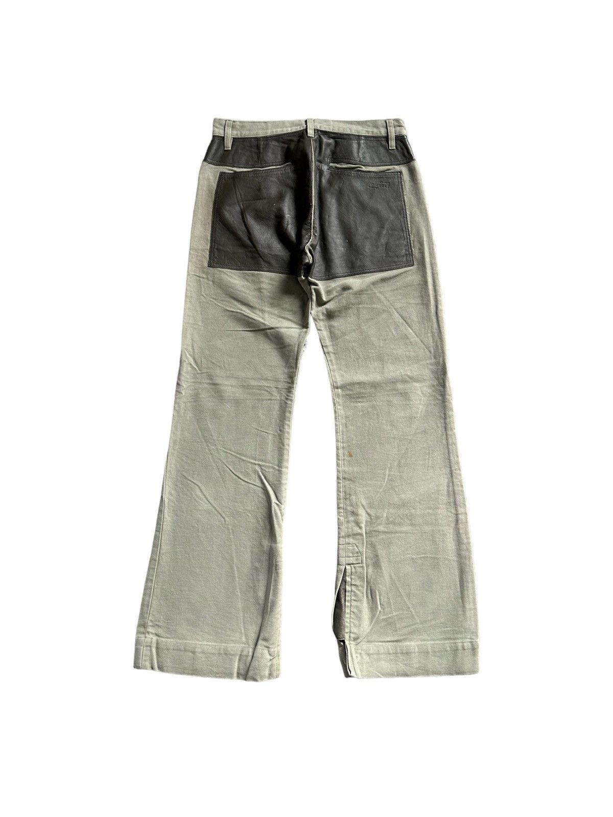 Diesel 2000's Diesel moleskin pant leather pocket Size US 29 - 3 Thumbnail