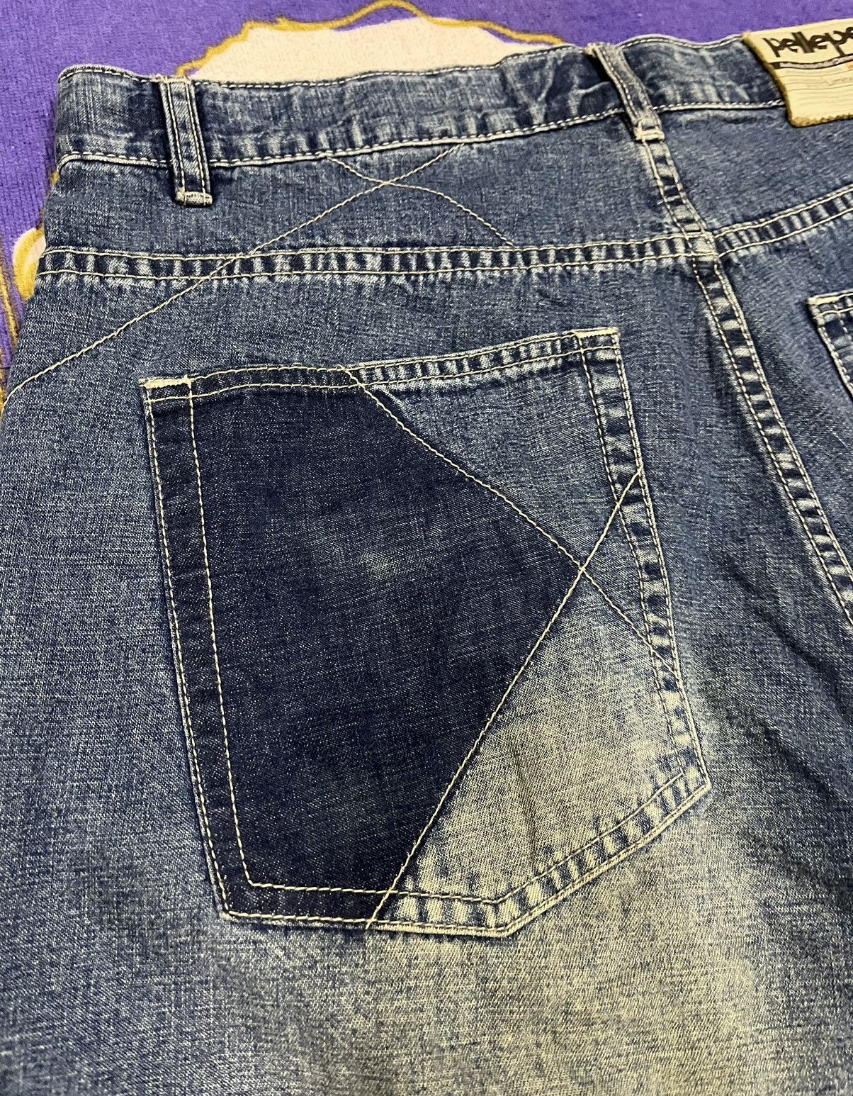 Marc Buchanan Limited Edition PELLE PELLE MARC BUCHANAN Denim x Rare Size US 36 / EU 52 - 12 Thumbnail