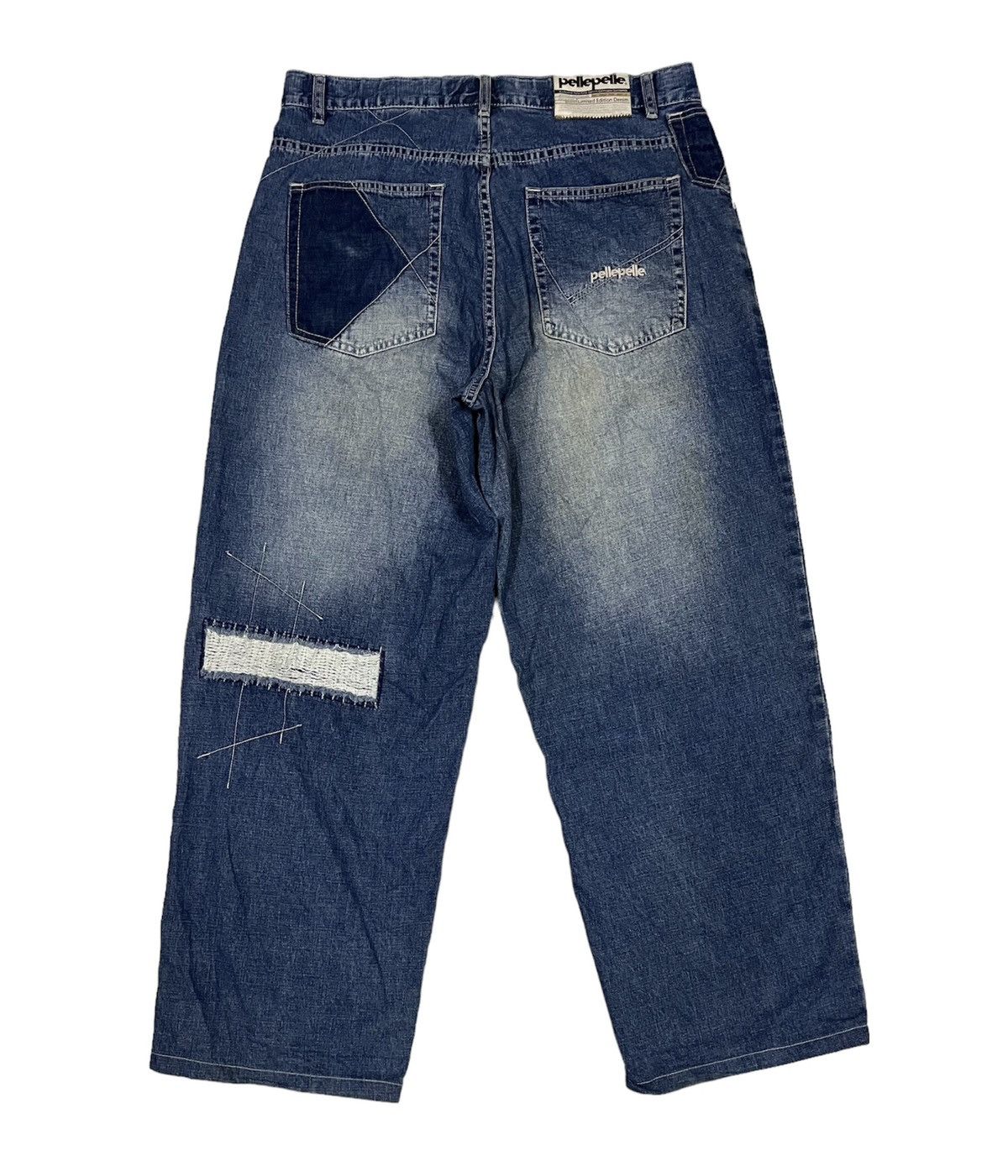 Marc Buchanan Limited Edition PELLE PELLE MARC BUCHANAN Denim x Rare Size US 36 / EU 52 - 2 Thumbnail