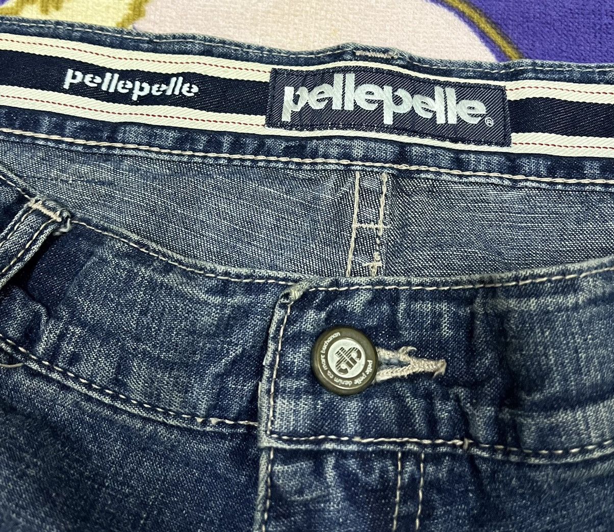 Marc Buchanan Limited Edition PELLE PELLE MARC BUCHANAN Denim x Rare Size US 36 / EU 52 - 10 Thumbnail