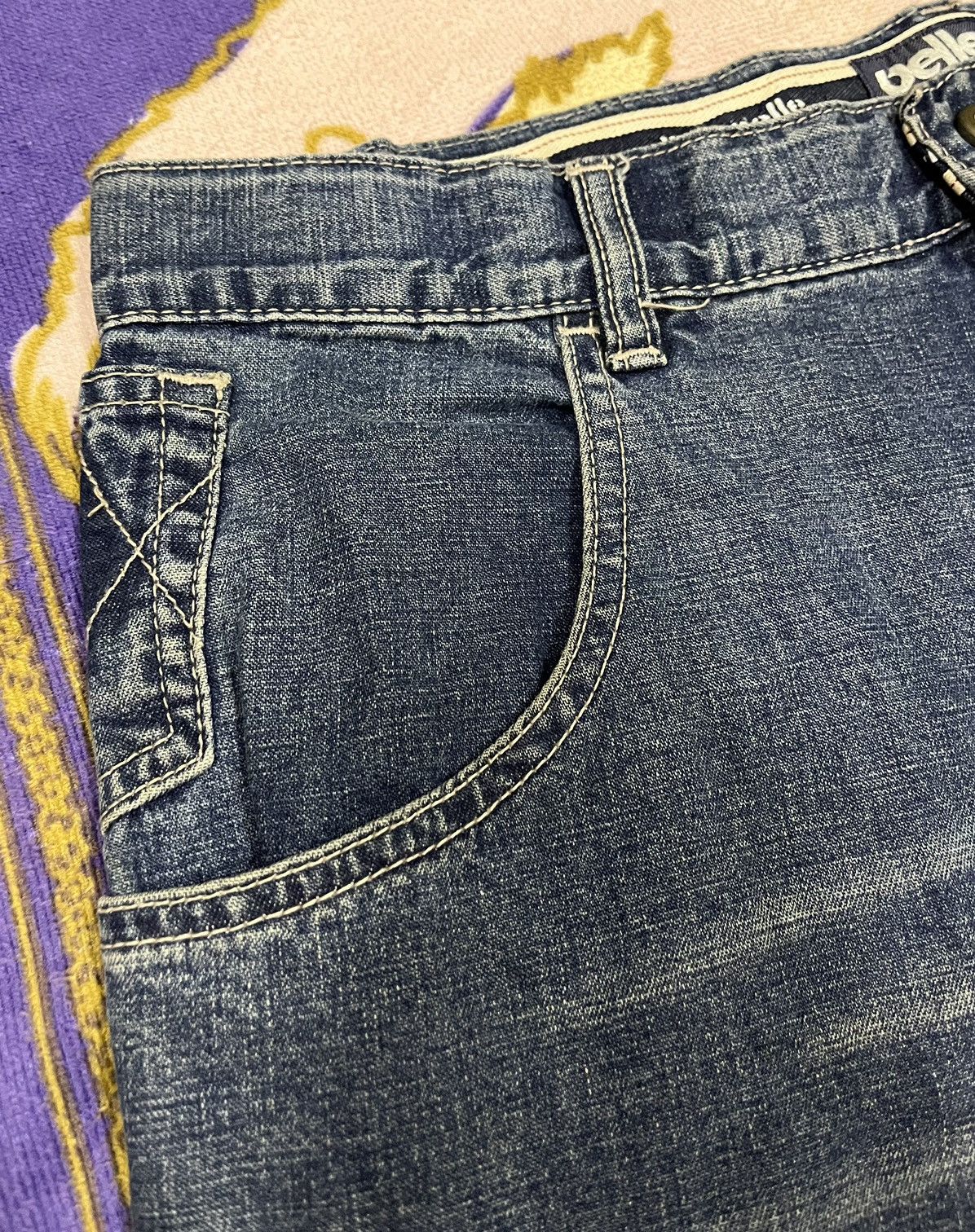 Marc Buchanan Limited Edition PELLE PELLE MARC BUCHANAN Denim x Rare Size US 36 / EU 52 - 7 Thumbnail