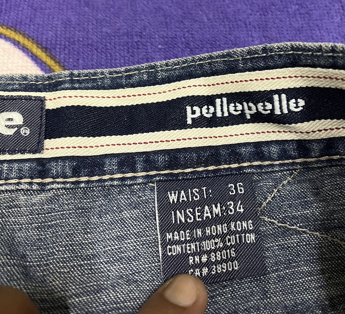 Marc Buchanan Limited Edition PELLE PELLE MARC BUCHANAN Denim x Rare Size US 36 / EU 52 - 17 Thumbnail