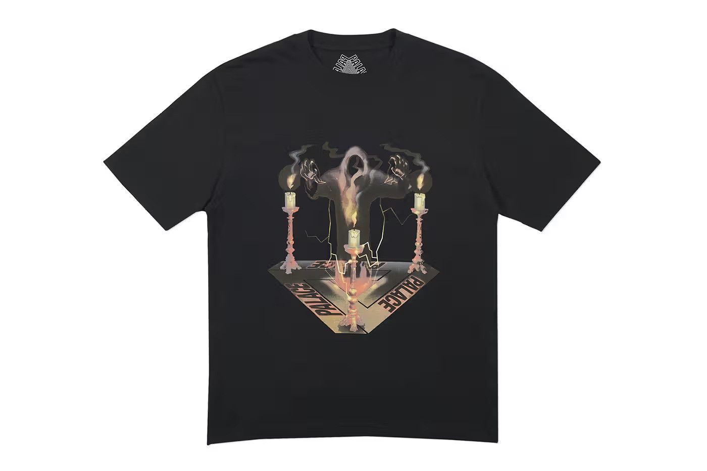 image of 2019 Palace Spooked T-Shirt Black New, Men's (Size Small)