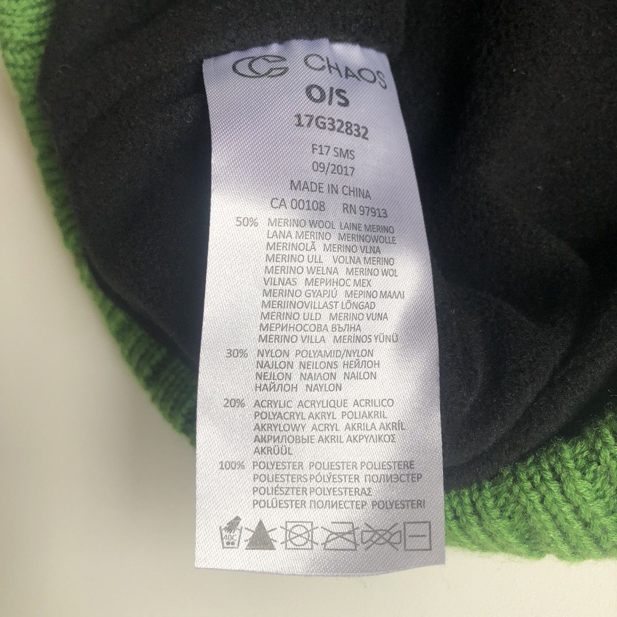 Other Chaos Merino Beanie Size ONE SIZE - 4 Thumbnail