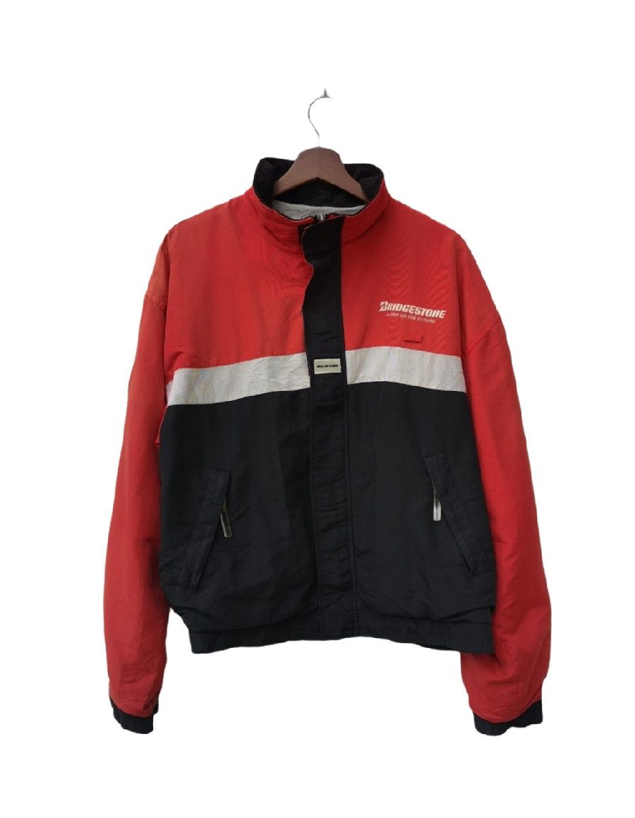 Japanese Brand 🔥Vintage Bridgestone Blizzak Motorsports Jacket Size US L / EU 52-54 / 3 - 1 Thumbnail