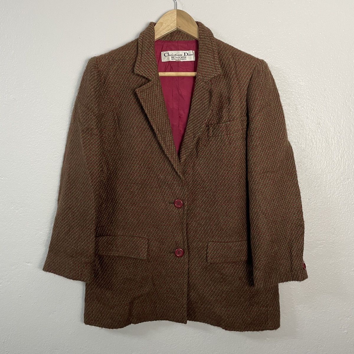 Christian Dior Monsieur Vintage Christian Dior Pret-A-Porter Coat Jacket Size US S / EU 44-46 / 1 - 1 Thumbnail