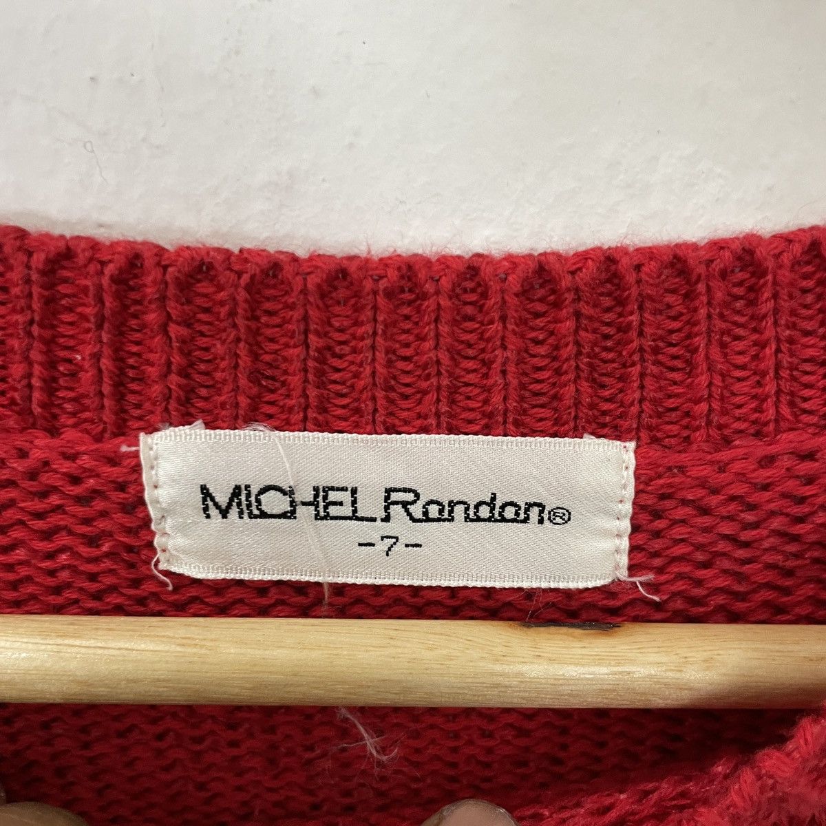 Japanese Brand Vintage Michel Randam Human Motive Crewneck Knitwear Size US M / EU 48-50 / 2 - 5 Thumbnail