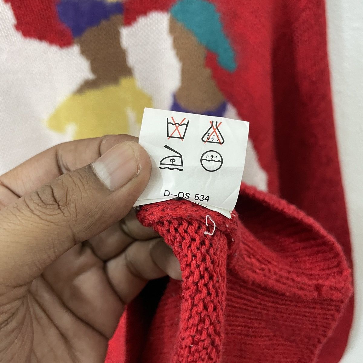Japanese Brand Vintage Michel Randam Human Motive Crewneck Knitwear Size US M / EU 48-50 / 2 - 6 Thumbnail