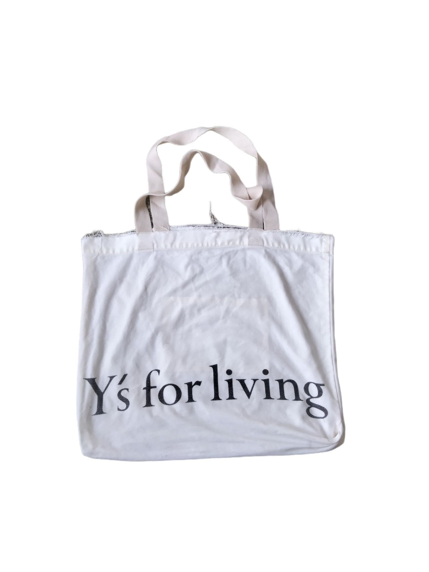 Yohji Yamamoto Y's For Living Cotton Tote Bag Size ONE SIZE - 1 Thumbnail