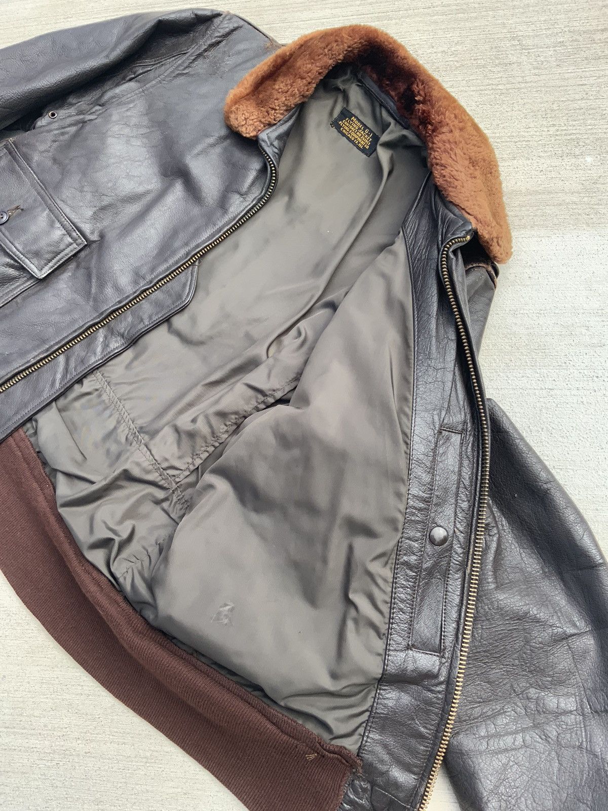 Vintage 1964 G-1 Flight Jacket (OG Receipt) Size US M / EU 48-50 / 2 - 6 Thumbnail