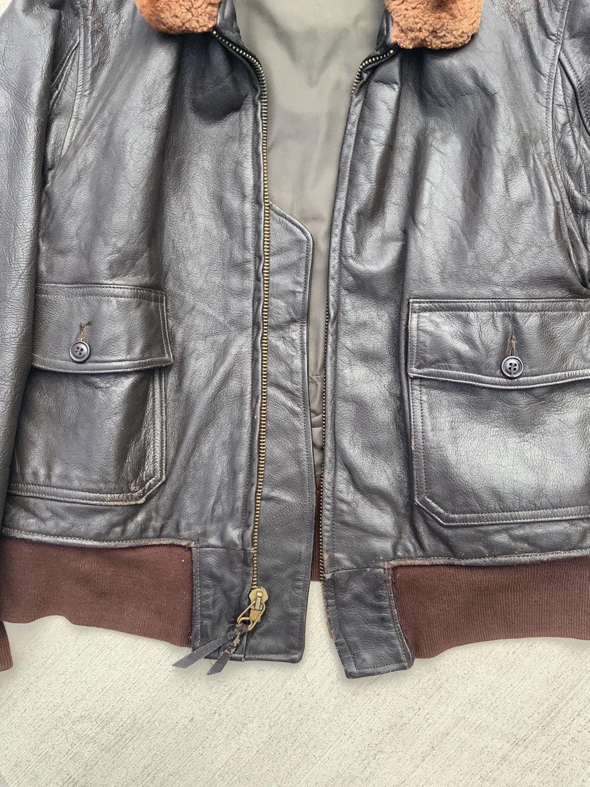 Vintage 1964 G-1 Flight Jacket (OG Receipt) Size US M / EU 48-50 / 2 - 5 Thumbnail