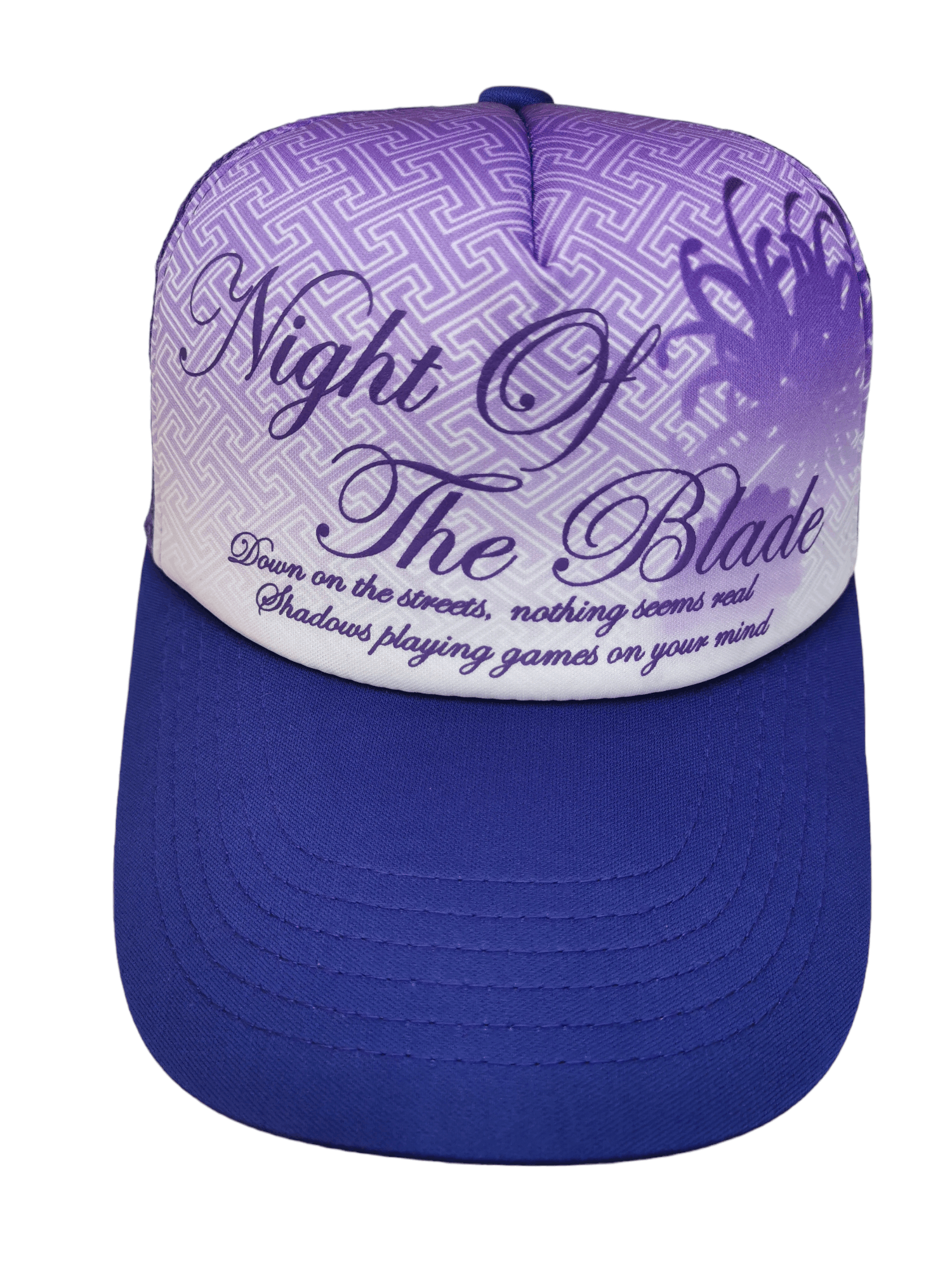 Japanese Brand 🔥4 MONTHS SALE🔥NIGHT OF THE BLADE DESIGNER TRUCKER HAT CAP Size ONE SIZE - 1 Thumbnail