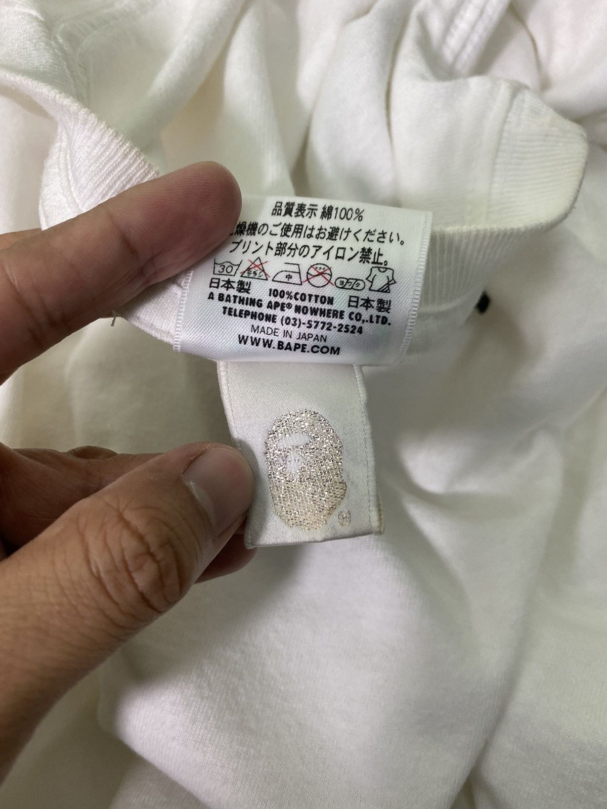 Bape × Nigo × Stussy Bape x Stussy Multi Logo tee Size US M / EU 48-50 / 2 - 5 Thumbnail