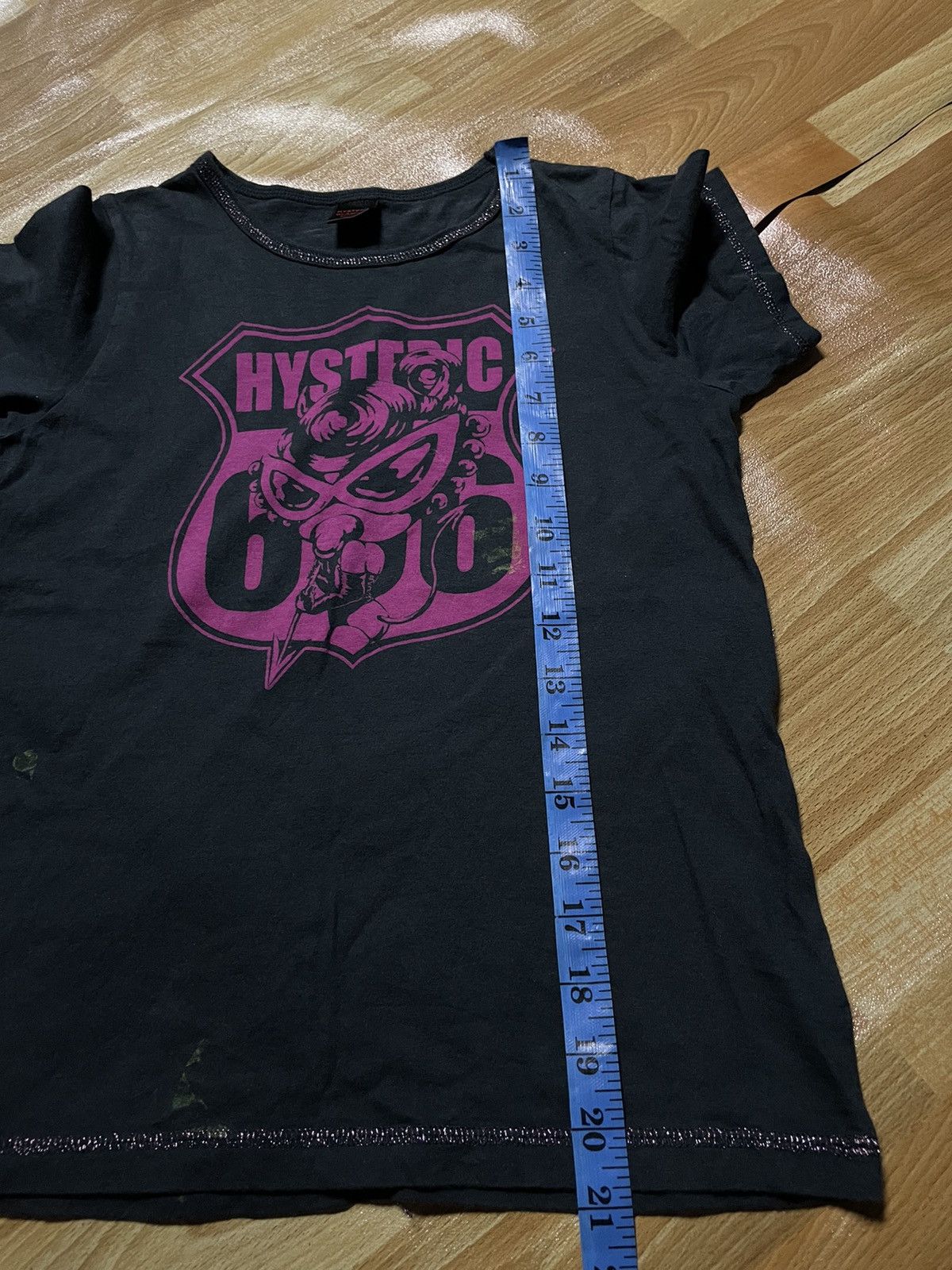 Hysteric Glamour × Japanese Brand Hysteric Glamour rogue Big Logo Tee Size S / US 4 / IT 40 - 12 Thumbnail