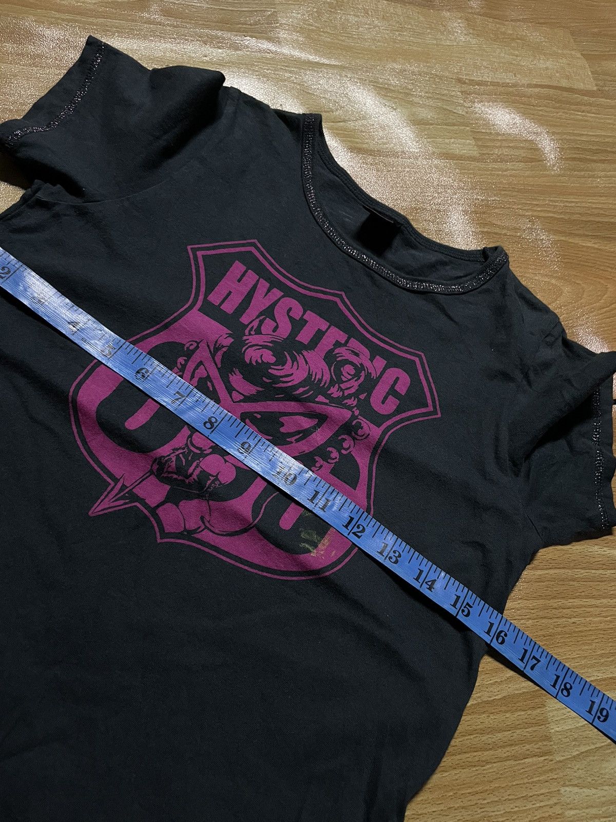 Hysteric Glamour × Japanese Brand Hysteric Glamour rogue Big Logo Tee Size S / US 4 / IT 40 - 11 Thumbnail