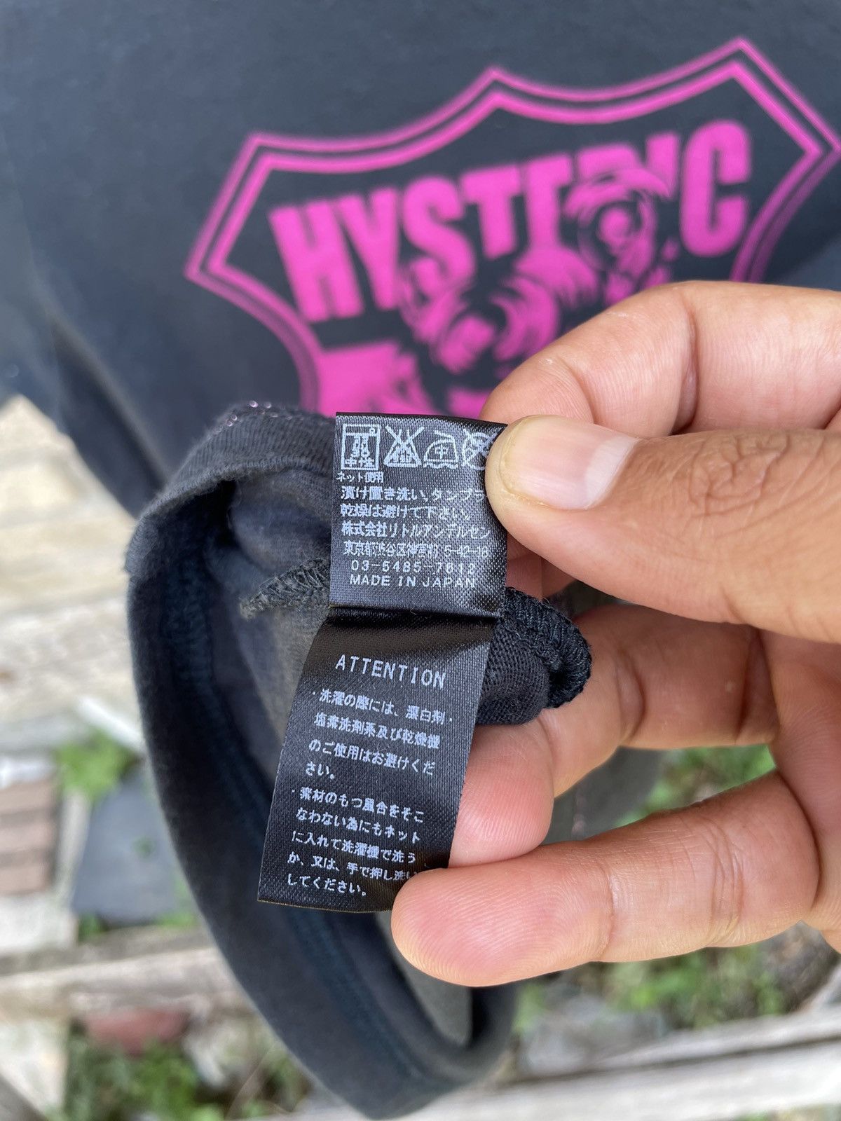 Hysteric Glamour × Japanese Brand Hysteric Glamour rogue Big Logo Tee Size S / US 4 / IT 40 - 9 Thumbnail