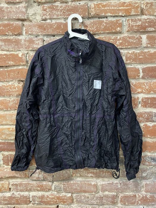 Vintage ASICS vintage nylon archive jacket 90s | Grailed