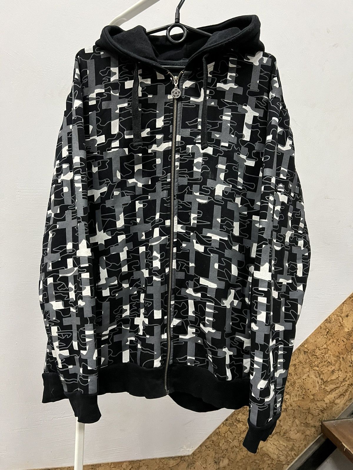 Punk Gothicana by EMP Avant Garde Zip Hoodie RARE Archive