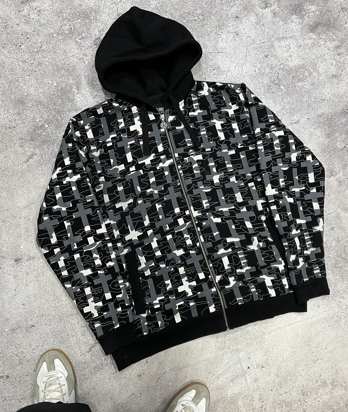Punk Gothicana by EMP Avant Garde Zip Hoodie RARE Archive