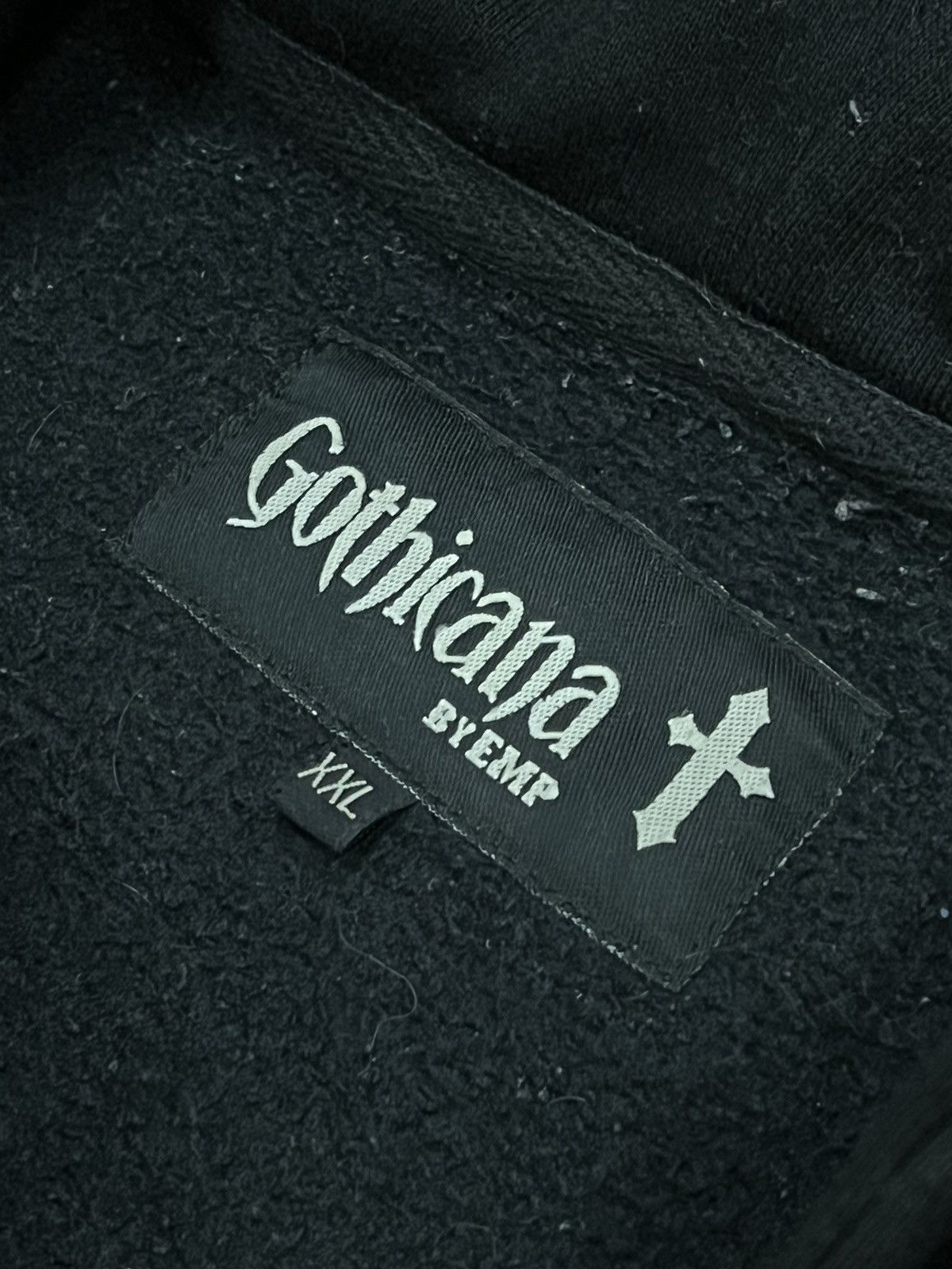 Punk Gothicana by EMP Avant Garde Zip Hoodie RARE Archive