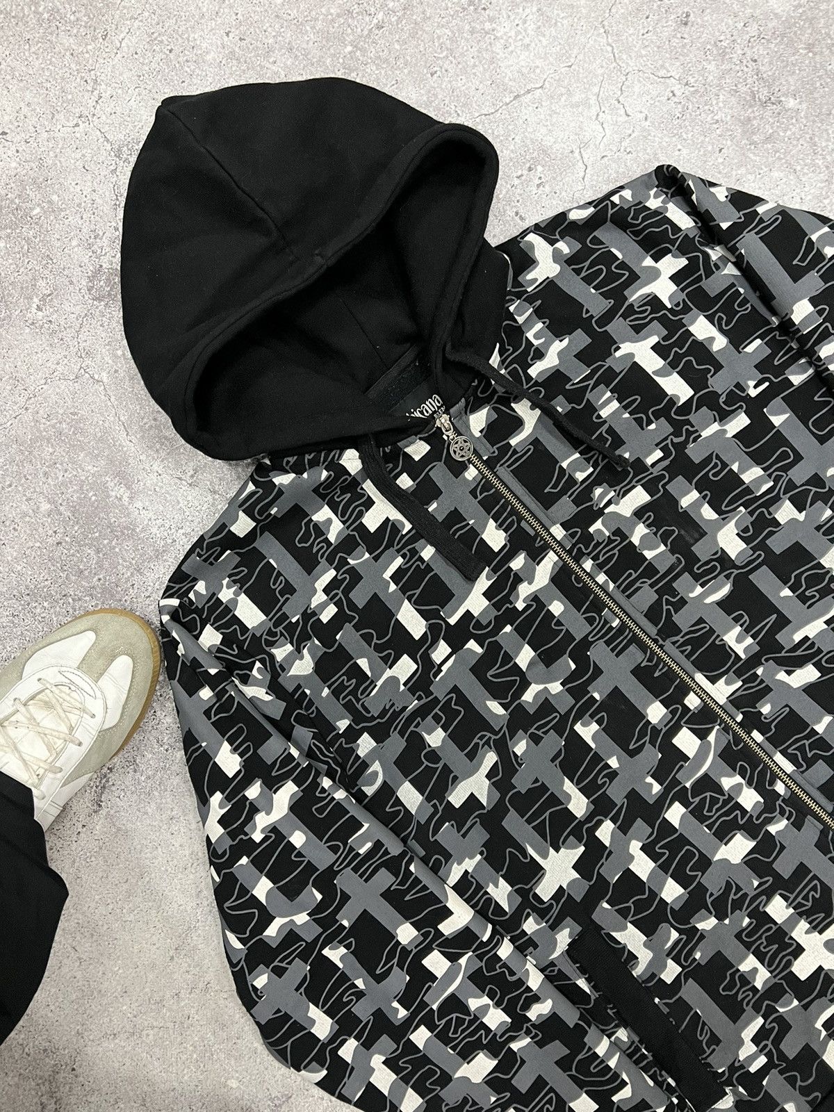 Punk Gothicana by EMP Avant Garde Zip Hoodie RARE Archive