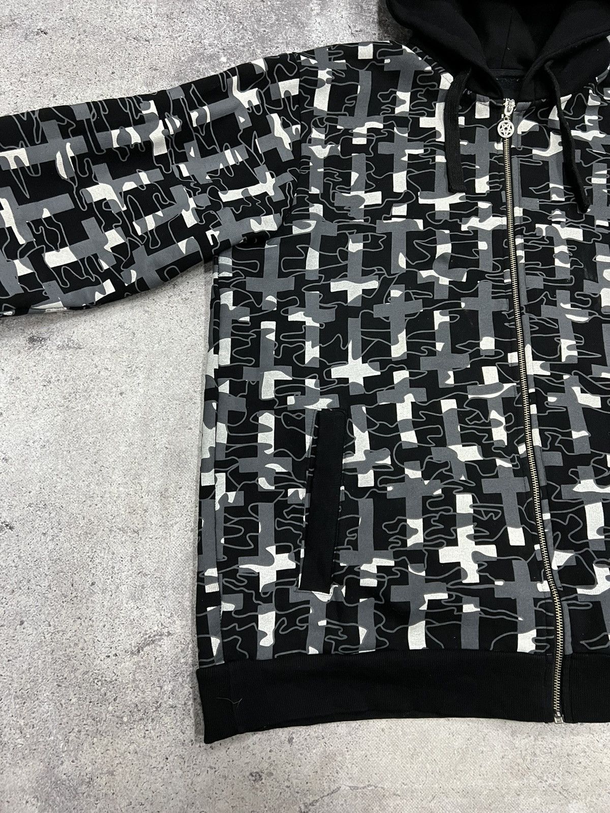 Punk Gothicana by EMP Avant Garde Zip Hoodie RARE Archive