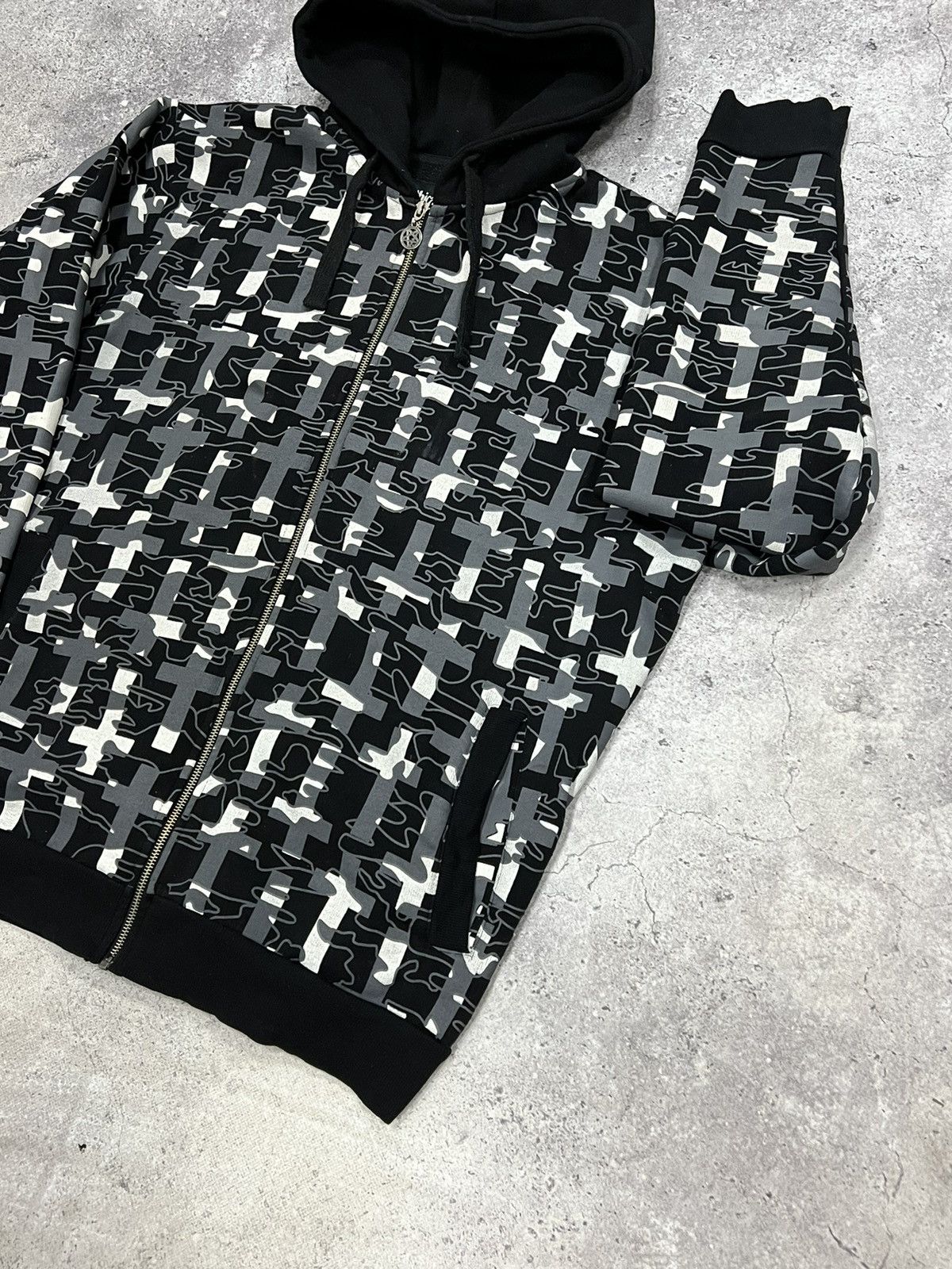 Punk Gothicana by EMP Avant Garde Zip Hoodie RARE Archive