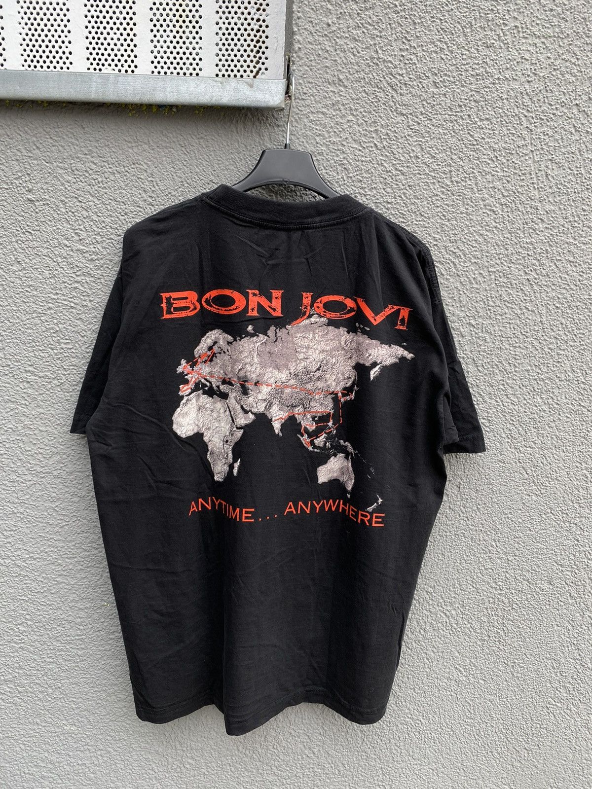 Band Tees × Bon Jovi × Vintage Bon Jovi 1995 Crossroad World Tour Anytime Anywhere Tee Size US L / EU 52-54 / 3 - 2 Thumbnail
