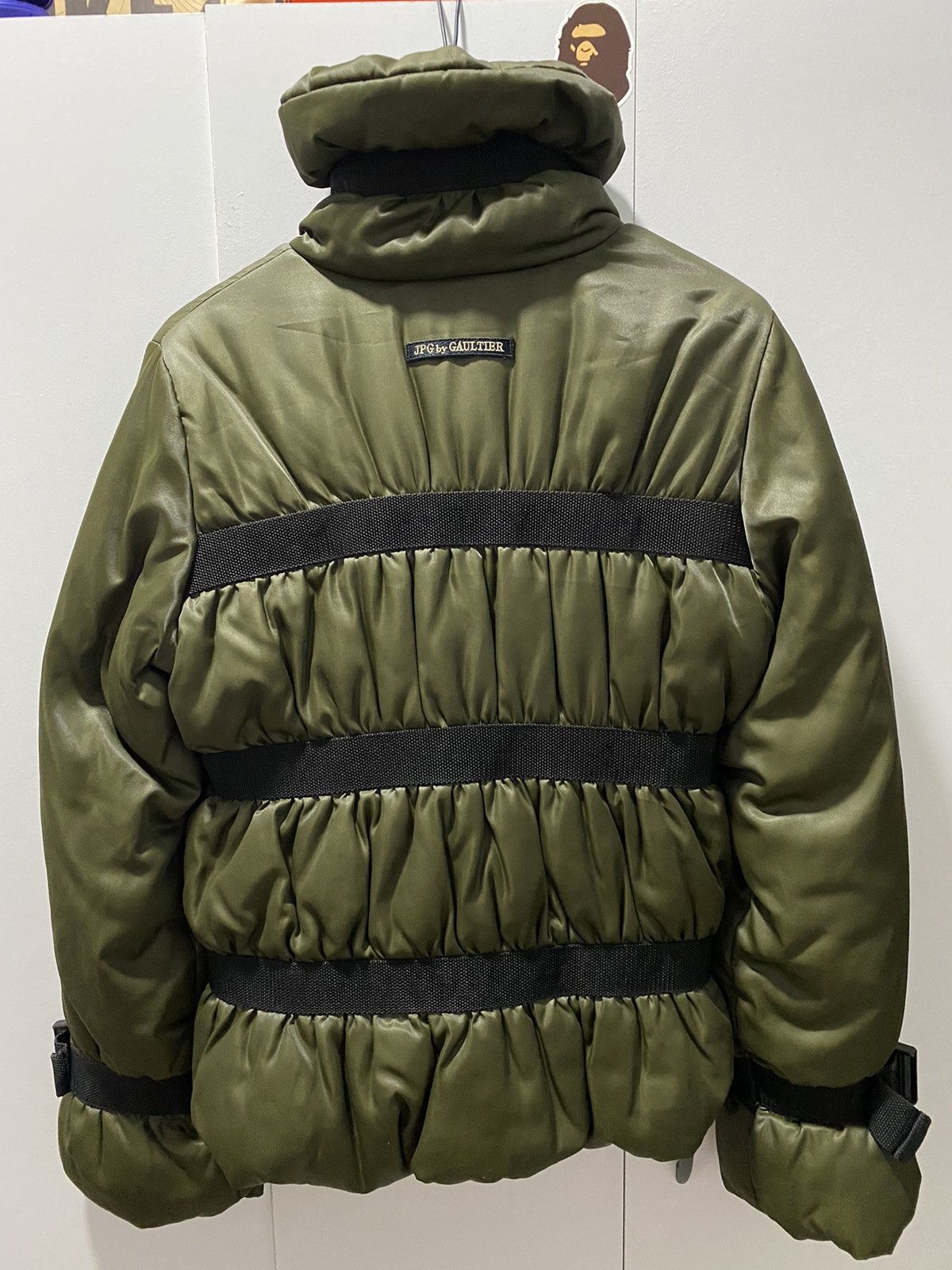 Jean Paul Gaultier Runway AW03 JPG Bondage Strap PufferJacket Size M / US 6-8 / IT 42-44 - 8 Thumbnail
