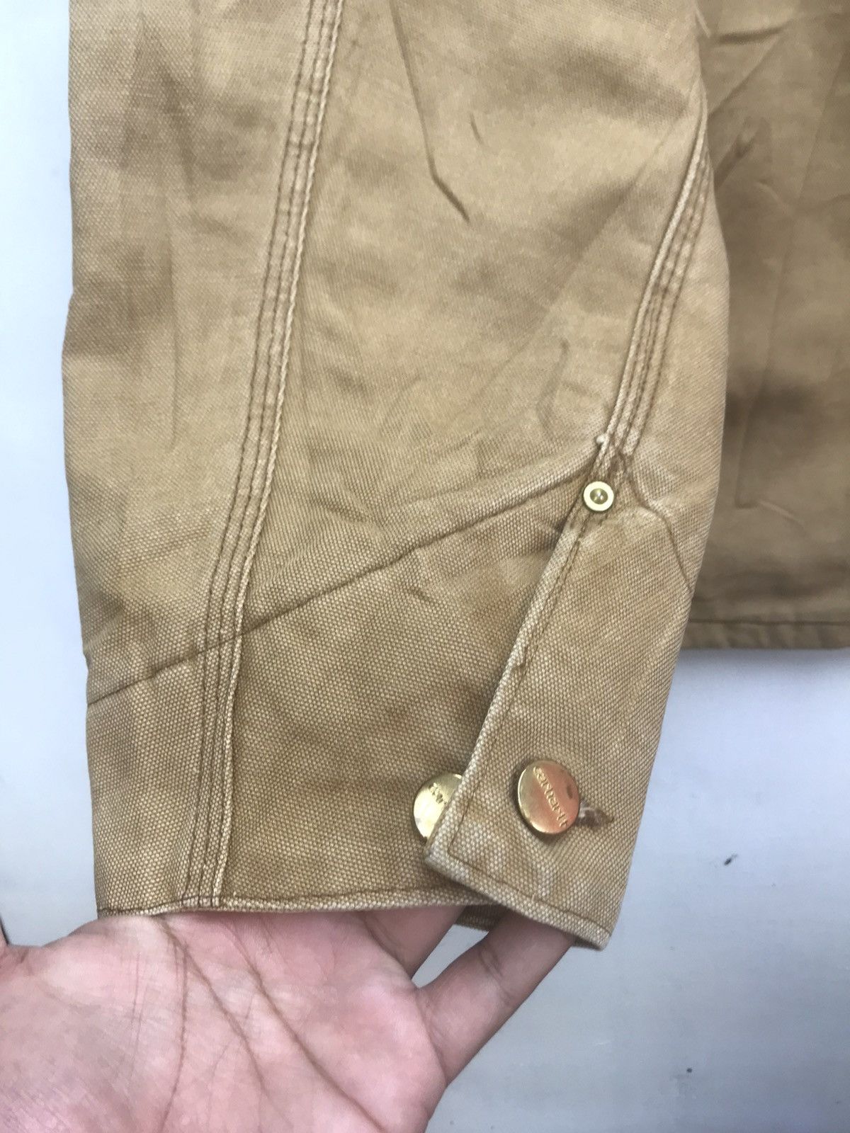 Carhartt Vintage Carhartt Jacket USA Made Blanket Lined Chore Coat Size US L / EU 52-54 / 3 - 5 Thumbnail