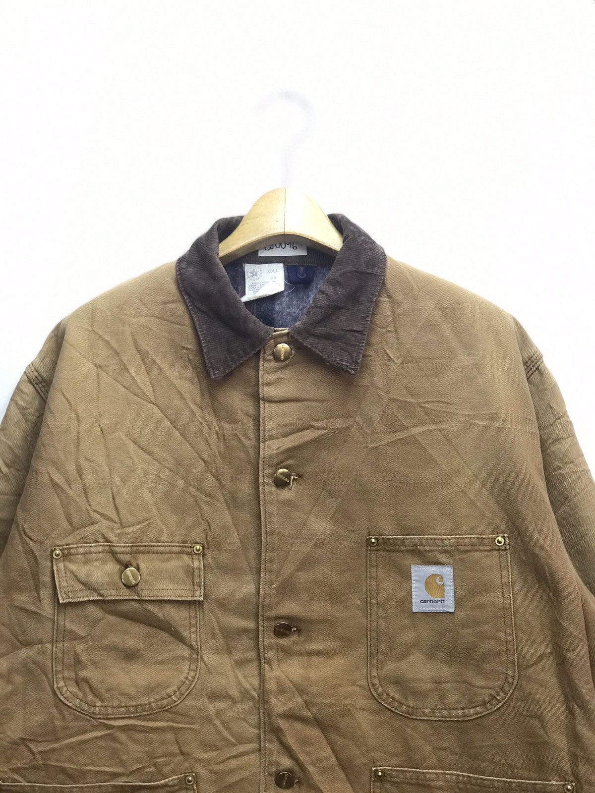 Carhartt Vintage Carhartt Jacket USA Made Blanket Lined Chore Coat Size US L / EU 52-54 / 3 - 3 Thumbnail