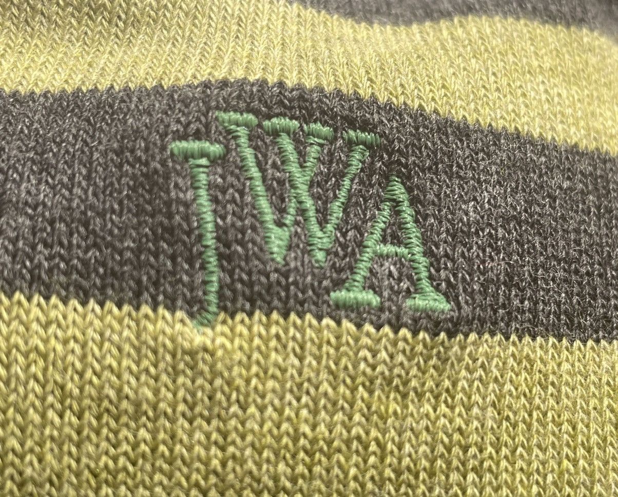 JW Anderson × Uniqlo Dark Gray Lined Color Block Socks Dress Crew Line Green Logo Size ONE SIZE - 5 Thumbnail