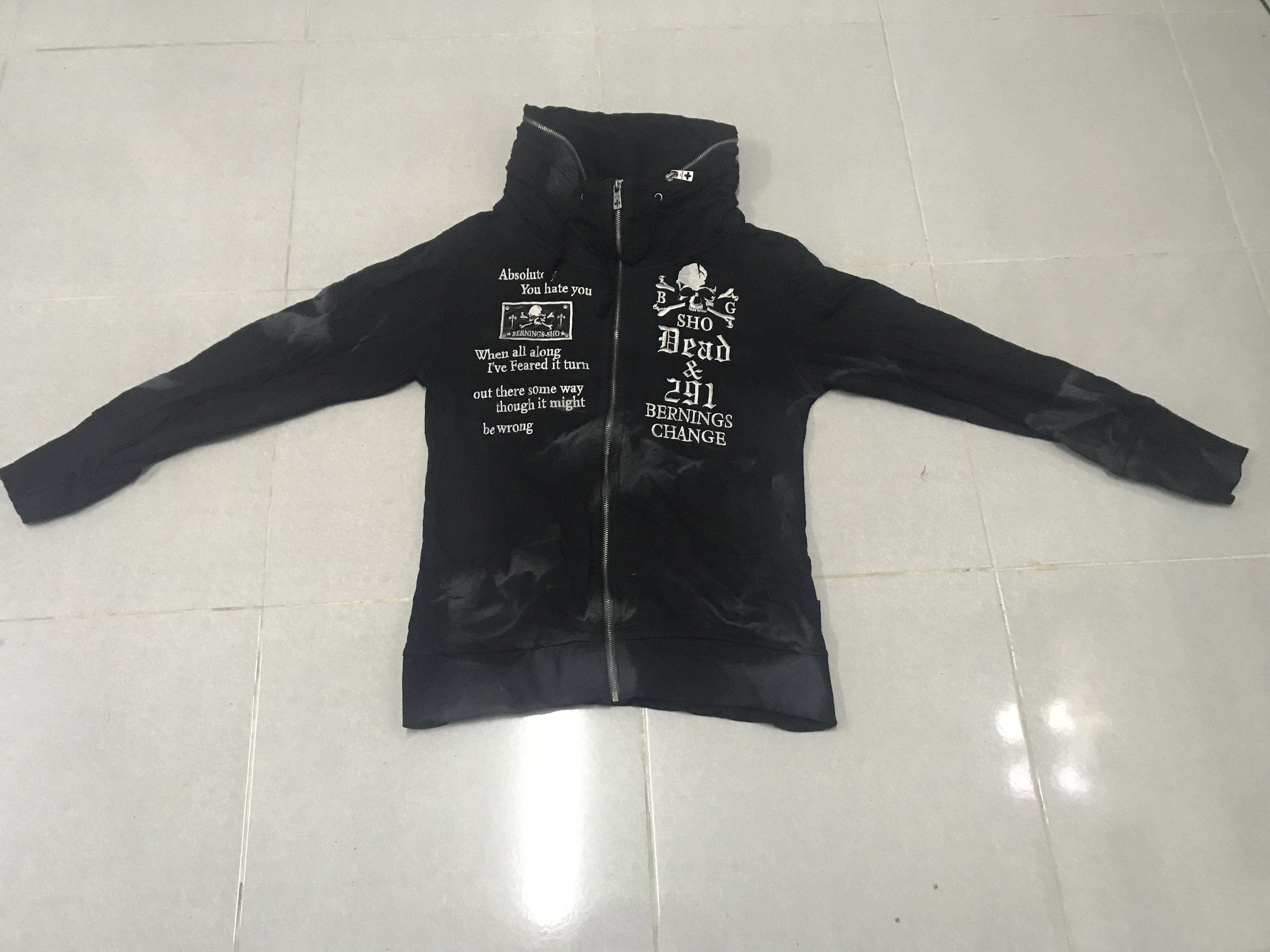 If Six Was Nine × Japanese Brand × Seditionaries Berning sho punk hoodie distressed style jacket Size M / US 6-8 / IT 42-44 - 2 Thumbnail